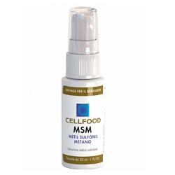 CELLFOOD MSM METIL SULFONIL METANO SOLUZIONE SALINA COLLOIDALE 30 ML - Doctor Vinz