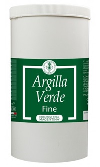 ARGILLA VERDE FINE 1 KG - Doctor Vinz
