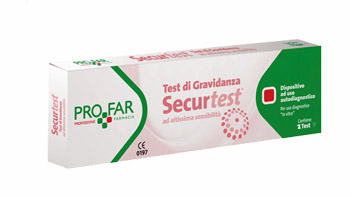 SECURTEST GRAVIDANZA 2 TEST PROFAR - Doctor Vinz