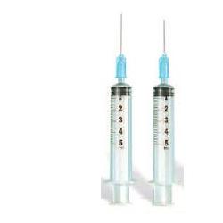 SIRINGA 5 ML AGO GAUGE 22 NUMERO 12 CONO CENTRALE 1 PEZZO - Doctor Vinz