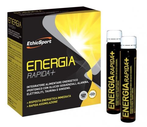 ETHICSPORT ENERGIA RAPIDA+ 10 FLACONCINI 25 ML - Doctor Vinz