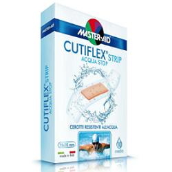 CEROTTO MASTER-AID CUTIFLEXMED STRIP TRASPARENTE IMPERMEABILE SUPPORTO IN POLIURETANO SUPER 10 PEZZI - Doctor Vinz