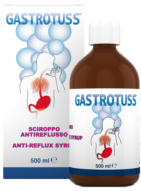 SCIROPPO ANTIREFLUSSO GASTROTUSS 500 ML - Doctor Vinz