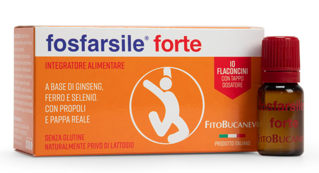 FOSFARSILE FORTE GINSENG 10 FLACONCINI - Doctor Vinz