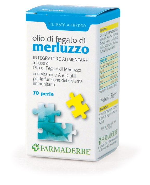 OLIO DI FEGATO DI MERLUZZO 70 PERLE - Doctor Vinz