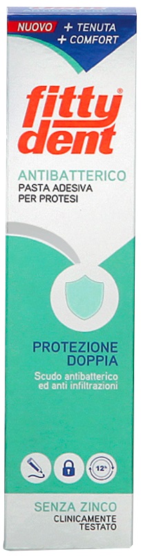 FITTYDENT ANTIBATTERICO PASTA ADESIVA DENTIERA NUOVA FORMULA40 G - Doctor Vinz