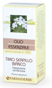 FARMADERBE OLIO ESSENZIALE TIMO SERPILLO BIANCO 10 ML - Doctor Vinz