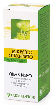 FARMADERBE RIBES NERO MACERATO GLICERINATO 50 ML - Doctor Vinz