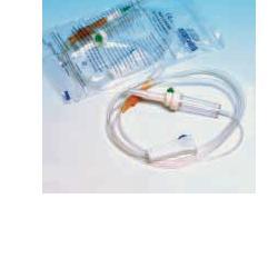 SET STERILE PER INFUSIONE IN MATERIALE ANALLERGICO CON PARA E ROLLER. CONFEZIONE SINGOLA - Doctor Vinz