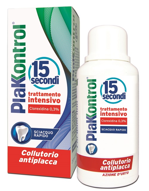 PLAKKONTROL 15 SECONDI COLLUTORIO 250 ML - Doctor Vinz