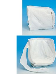 GOMITIERA/TALLONIERA IN TESSUTO NON TESSUTO CON DOPPIA IMBOTTITURA OVATTATA. REGOLABILE TRAMITE CINTURINO DI FISSAGGIO IN VELCRO. ASSORBENTI E TRASPIRANTI - Doctor Vinz