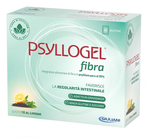 PSYLLOGEL FIBRA TE LIMONE 20 BUSTINE - Doctor Vinz