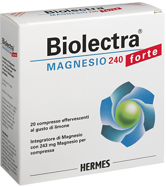 BIOLECTRA MAGNESIO FORTE 20 COMPRESSE - Doctor Vinz
