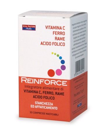 REINFORCE FERRO + VITAMINA C + RAME + ACIDO FOLICO - Doctor Vinz