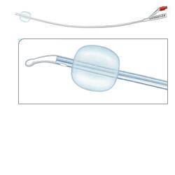 CATETERE FOLEY IN SILICONE PER ADULTI BRILLANT PLUS 2 VIE SENZA SCANALATURE CH12 LUNGHEZZA 41 CM PALLONCINO 10 ML PUNTA CILINDRICA 2 FORI 1 PEZZO - Doctor Vinz