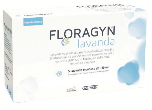 LAVANDA VAGINALE A BASE DI LATTOBACILLI LISATI FLORAGYN LAVANDA 140ML 5FLACONI - Doctor Vinz