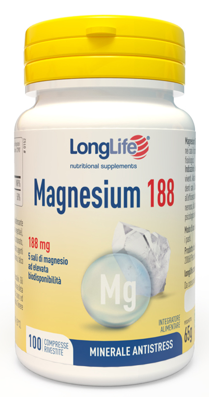 LONGLIFE MAGNESIUM 188 100 COMPRESSE - Doctor Vinz