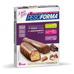 PESOFORMA BARRETTA CIOCCOLATO CARAMELLO 12 X 31 G - Doctor Vinz