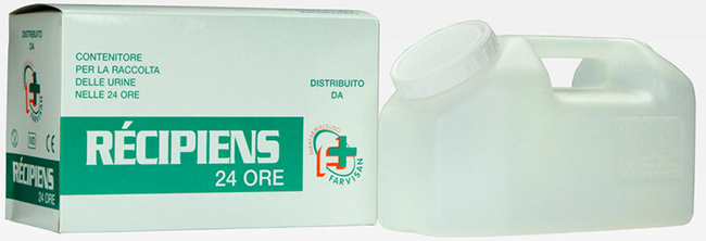 CONTENITORE PER URINA NELLE 24H - Doctor Vinz