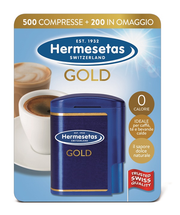 HERMESETAS GOLD 500+200 COMPRESSE 35 G - Doctor Vinz