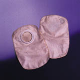 SACCA COLOSTOMIA A FONDO CHIUSO TRASPARENTE CON FILTRO INCORPORATO E RIVESTIMENTO IN TESSUTO CONSECURA 70MM 30 PEZZI - Doctor Vinz