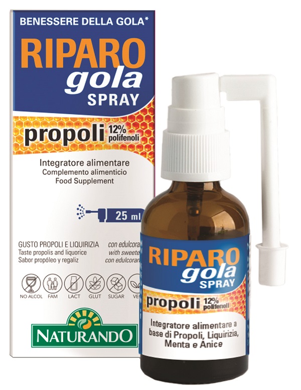 RIPARO GOLA SPRAY 25 ML - Doctor Vinz
