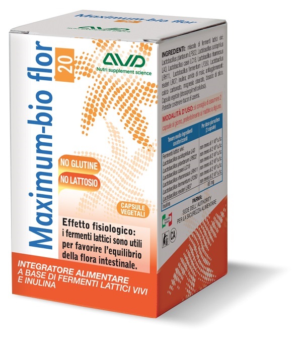 MAXIMUM BIO FLOR 20 40 CAPSULE - Doctor Vinz