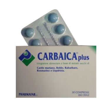 CARBAICA PLUS 30 COMPRESSE - Doctor Vinz