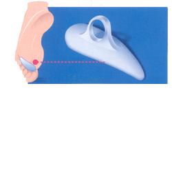 PODOGEL CUSCINETTO DITA MARTELLO MISURA LARGE 1 PAIO - Doctor Vinz