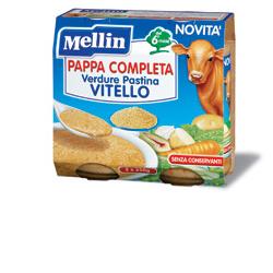 MELLIN PAPPA COMPLETA VITELLO 250 G 2 PEZZI - Doctor Vinz