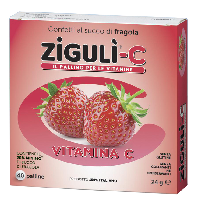 ZIGULI C FRAGOLA 40 CONFETTI 24 G - Doctor Vinz