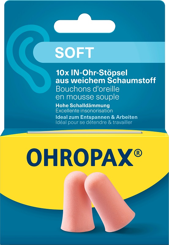 TAPPO AURICOLARE OHROPAX SOFT 10 PEZZI - Doctor Vinz