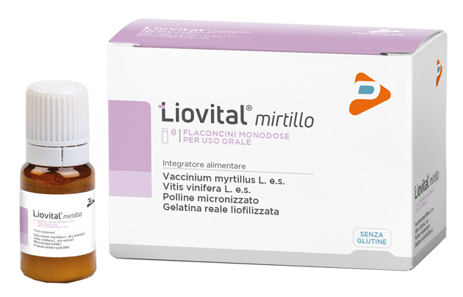 LIOVITAL MIRTILLO 8 FLACONCINI 10 ML - Doctor Vinz