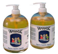 L'AMANDE MARSEILLE SAPONE LIQUIDO VEGETALE NON PROFUMATO 500 ML - Doctor Vinz