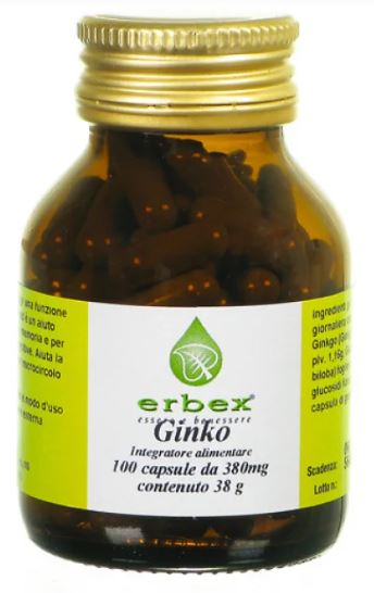 GINKGO BILOBA 100 CAPSULE 380 MG - Doctor Vinz