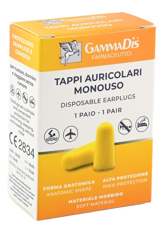 TAPPO AURICOLARE EAR GOMMAPIUMA 2 PEZZI - Doctor Vinz
