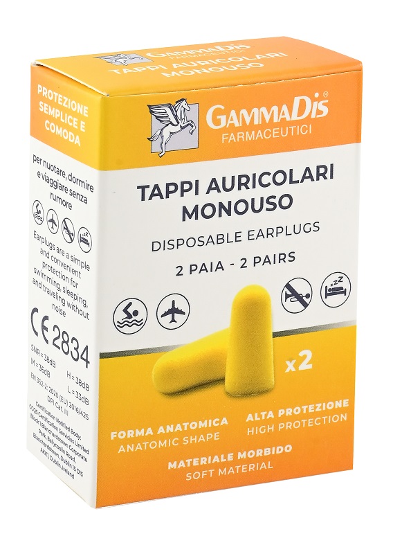 TAPPO AURICOLARE EAR GOMMAPIUMA 4 PEZZI - Doctor Vinz