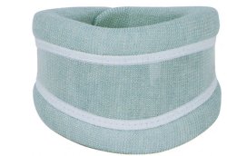 COLLARE CERVICALE SEMIRIGIDO MISURA PICCOLA PER ARTROSI CERVICALE, COLPO DI FRUSTA E TORCICOLLO. REGOLAZIONE DELLA CIRCONFERENZA TRAMITE CINGHIE POSTERIORI IN VELCRO. ALTEZZA 10CM - Doctor Vinz