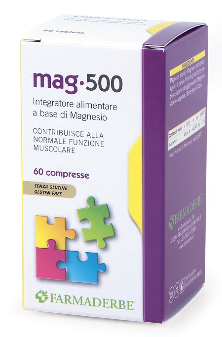 MAG 500 60 COMPRESSE - Doctor Vinz