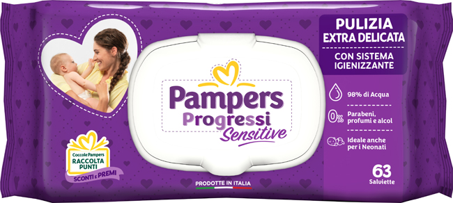 PAMPERS SALV SENSIT ALOE RIC63 - Doctor Vinz
