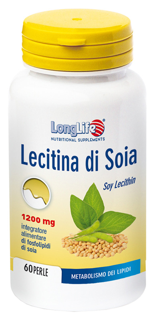 LONGLIFE LECITINA SOIA 60 PERLE - Doctor Vinz