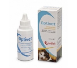 OPTIVET DETERGENTE PER OCCHI PER CANI E GATTI FLACONE 50 ML - Doctor Vinz