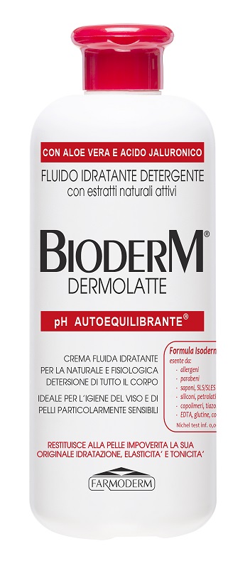 BIODERM DERMOLATTE CREMA FLUIDA 500 ML - Doctor Vinz
