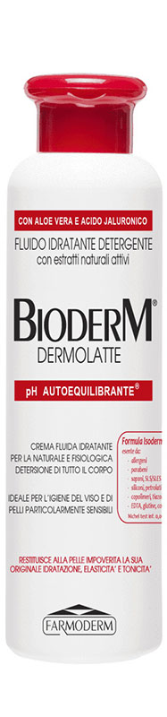 BIODERM DERMOLATTE CREMA FLUIDA 250 ML - Doctor Vinz