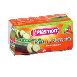 PLASMON OMOGENEIZZATO PISELLI ZUCCHINE 80 G X 2 PEZZI - Doctor Vinz