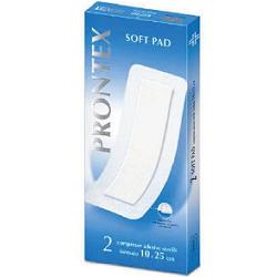 GARZA COMPRESSA PRONTEX SOFT PAD 10X25 CM 2 PEZZI - Doctor Vinz