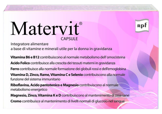 MATERVIT 30 CAPSULE - Doctor Vinz