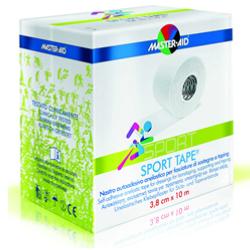 NASTRO AUTOADESIVO ANELASTICO PER FASCIATURE DI SOSTEGNO E TAPING MASTER-AID SPORT 3,8X10 - Doctor Vinz