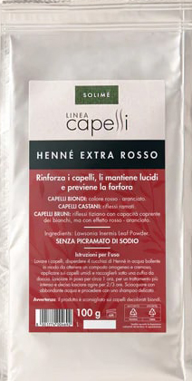 HENNE EXTRA ROSSO 100G - Doctor Vinz