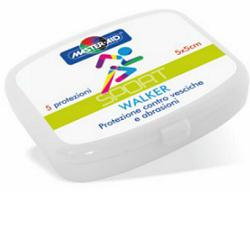 PROTEZIONE TALLONE VESCICHE E ABRASIONI MASTER-AID SPORT WALKER 5X5 5 PEZZI - Doctor Vinz